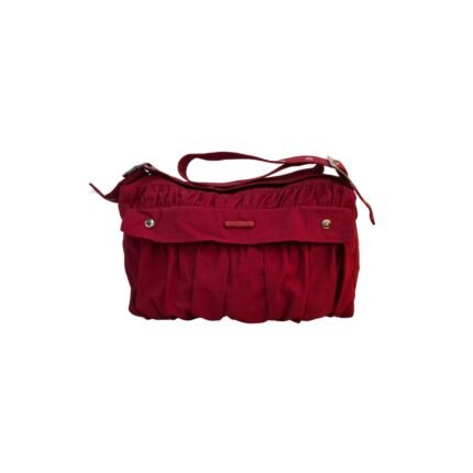 Pleated Shoulder Handbag